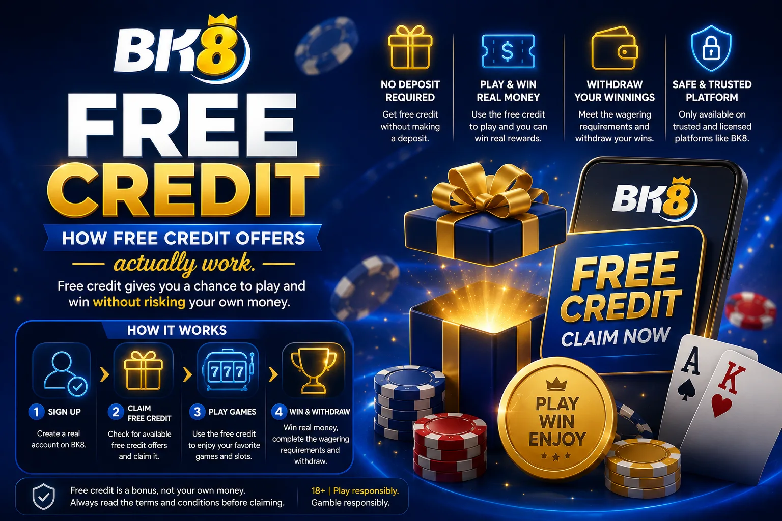 Free Credit on BK8