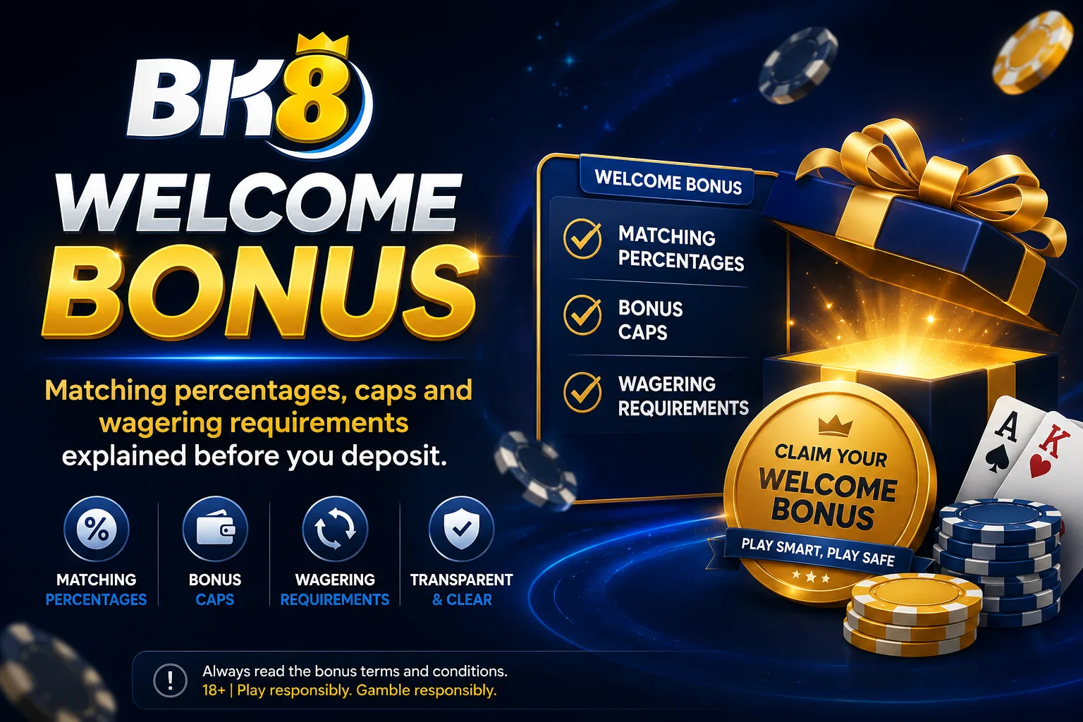 Welcome Bonus on BK8